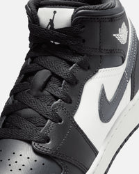 Jordan Kids' Air Jordan 1 Mid (GS) Black/White