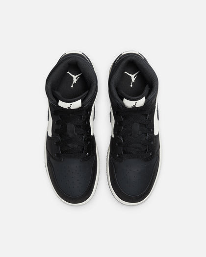 Jordan Kids' Air Jordan 1 Mid (GS) Black/White