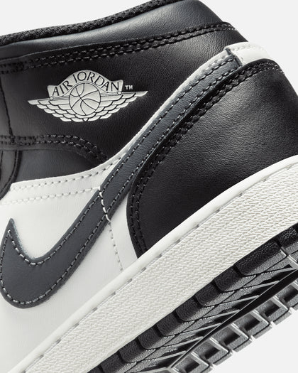 Jordan Kids' Air Jordan 1 Mid (GS) Black/White