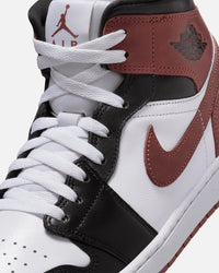 Jordan Air Jordan 1 Mid SE "Dark Pony" White/Dark Pony-Black