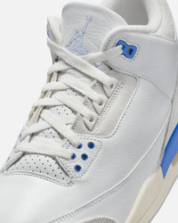Jordan Air Jordan 3 Retro "Lucky Shorts" Summit White/Hydrogen Blue