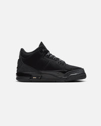 Jordan Kids' Air Jordan 3 Retro (GS) "Black Cat" Black/Charcoal