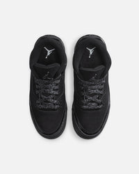 Jordan Kids' Air Jordan 3 Retro (GS) "Black Cat" Black/Charcoal