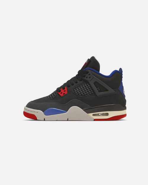 Jordan Kids' Air Jordan 4 Retro OG Remastered "Rare Air" (GS) Black/Fire Red