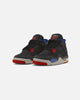 Jordan Kids' Air Jordan 4 Retro OG Remastered "Rare Air" (GS) Black/Fire Red