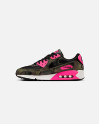 Nike Air Max 90 Premium "Camo" Camo-Sequaia/Black/Hyper Pink