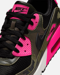 Nike Air Max 90 Premium "Camo" Camo-Sequaia/Black/Hyper Pink