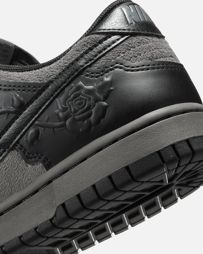 Nike Women's Dunk Low "Black Roses" Iron Grey