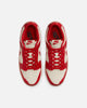 Nike Women's Dunk Low White/Red