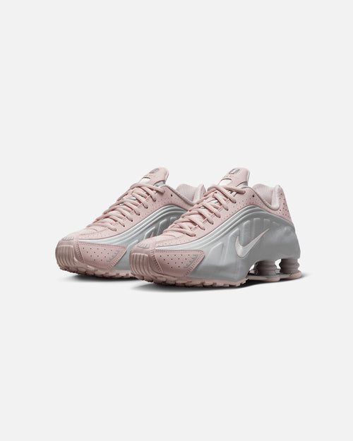 Nike Women's Shox R4 Barely Rose/Metallic Platinum