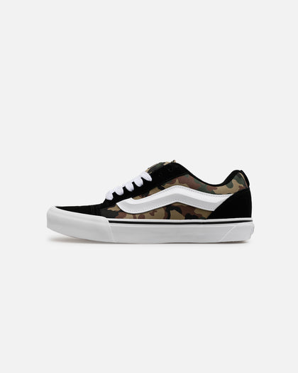 Vans Knu Skool 'Camo' Black/Green