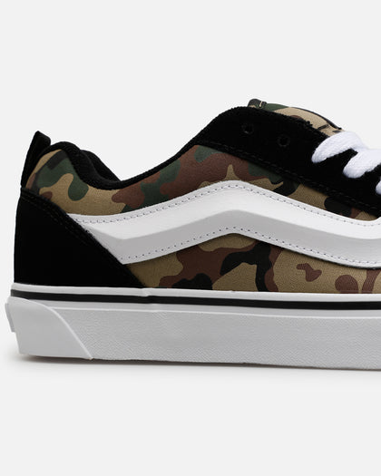 Vans Knu Skool 'Camo' Black/Green