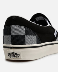 Vans Classic Slip-On "Mono Checkerboard" Black