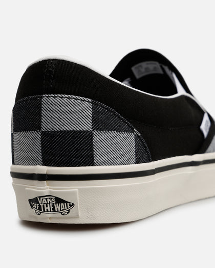 Vans Classic Slip-On "Mono Checkerboard" Black