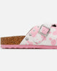 Octavious Marks Cow Fur Clogs Pink