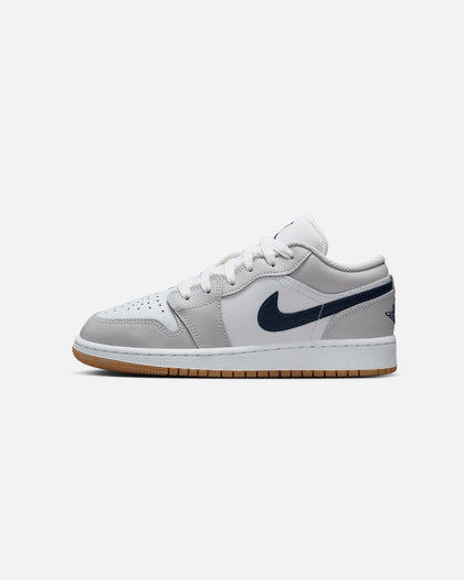 Jordan Kids' Air Jordan 1 Low (GS) White/Navy