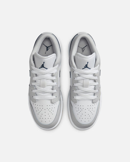 Jordan Kids' Air Jordan 1 Low (GS) White/Navy
