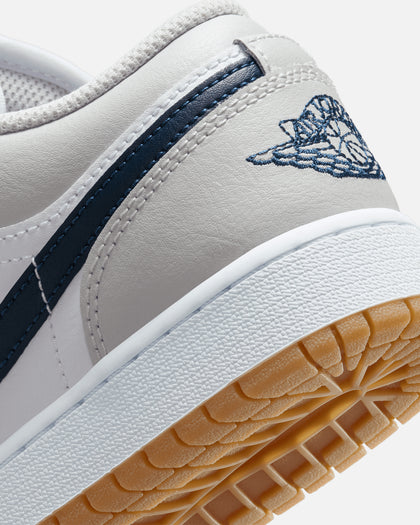 Jordan Kids' Air Jordan 1 Low (GS) White/Navy
