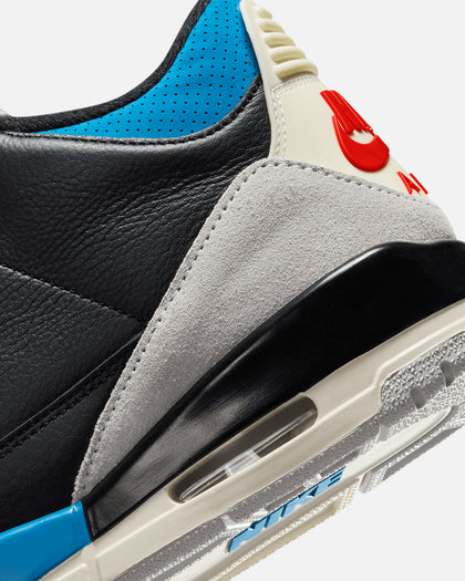 Jordan Air Jordan 3 Retro "Rare Air" Black/Chile Red-Neutral Grey