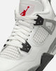 Jordan Kids' Air Jordan 4 Retro OG Remastered "White Cement" (GS) Summit White/Fire Red/Cement Grey