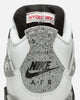 Jordan Kids' Air Jordan 4 Retro OG Remastered "White Cement" (GS) Summit White/Fire Red/Cement Grey