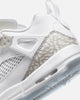 Jordan Kids' Spizike Low (GS) White/Neutral Grey-Metallic Silver