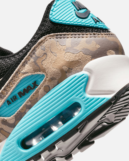 Nike Air Max 90 Premium "Camo" Sanddrift/Black-Aurora Green