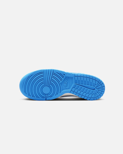 Nike Kids' Dunk Low (GS) Light Silver/Lt Photo Blue-Sail
