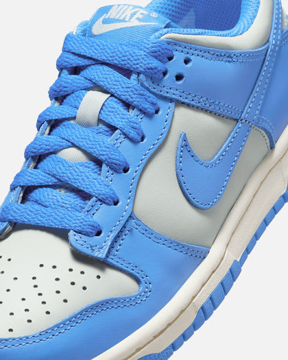 Nike Kids' Dunk Low (GS) Light Silver/Lt Photo Blue-Sail