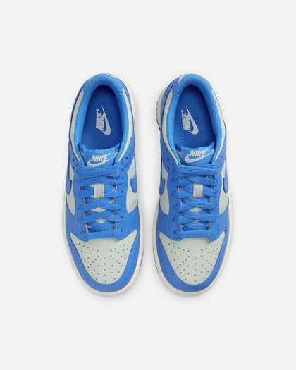 Nike Kids' Dunk Low (GS) Light Silver/Lt Photo Blue-Sail