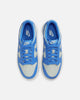 Nike Kids' Dunk Low (GS) Light Silver/Lt Photo Blue-Sail