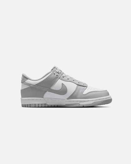 Nike Kids' Dunk Low (GS) White/Smoke Grey