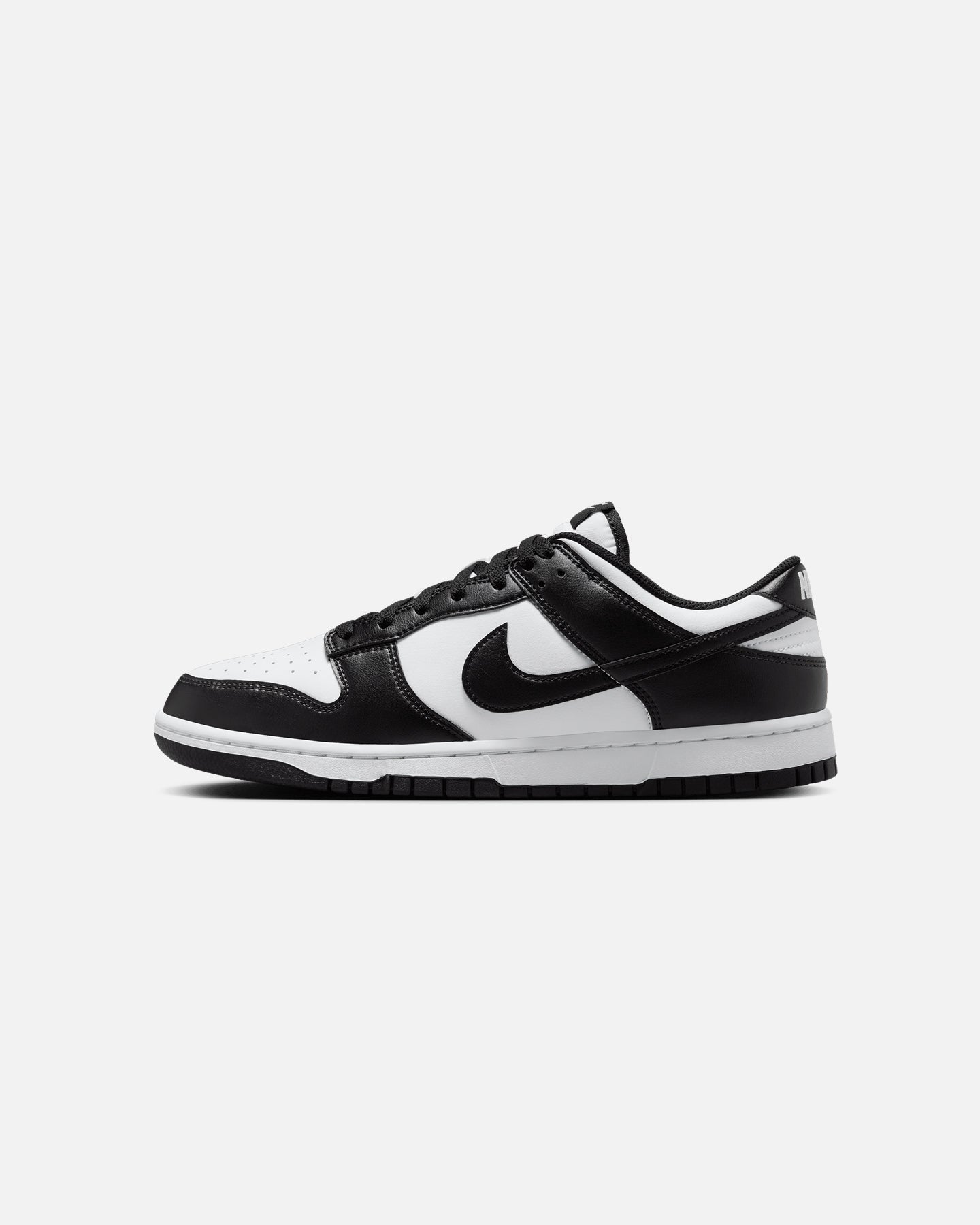 nike dunk low retro black and white