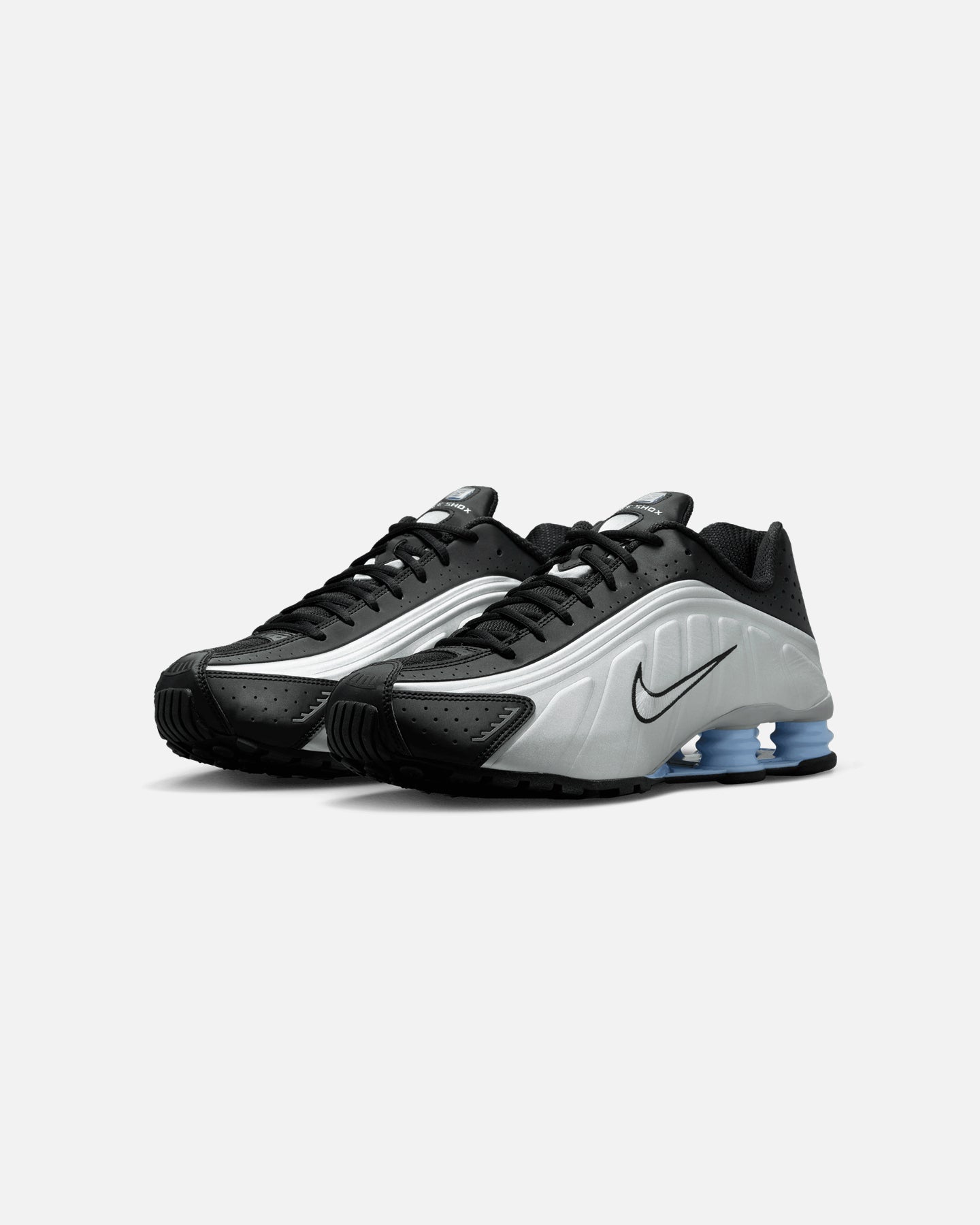 Nike Shox R4 Metallic Silver/Black | Culture Kings