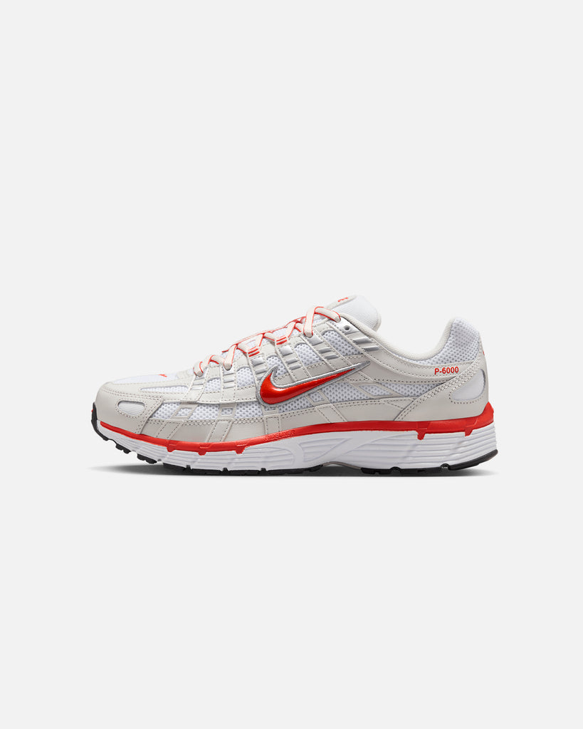 Nike Women's P-6000 White/Picante Red Culture Kings