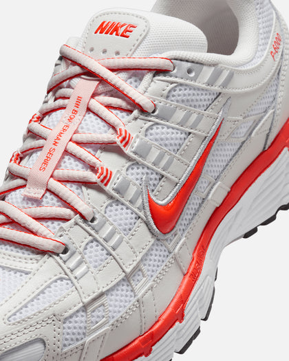 Nike Women's P-6000 White/Picante Red
