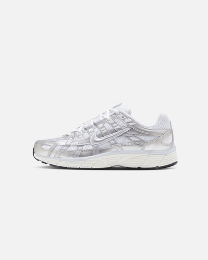 Nike Women's P-6000 White/Silver Culture Kings