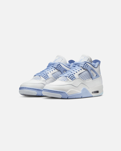 Jordan Women's Air Jordan 4 Retro "Aluminum" White/Aluminum Blue