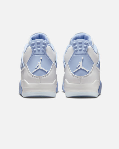 Jordan Women's Air Jordan 4 Retro "Aluminum" White/Aluminum Blue