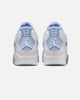 Jordan Women's Air Jordan 4 Retro "Aluminum" White/Aluminum Blue