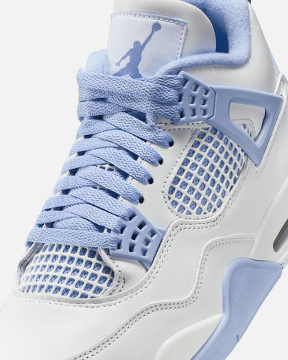 Jordan Women's Air Jordan 4 Retro "Aluminum" White/Aluminum Blue