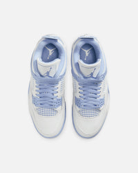 Jordan Women's Air Jordan 4 Retro "Aluminum" White/Aluminum Blue