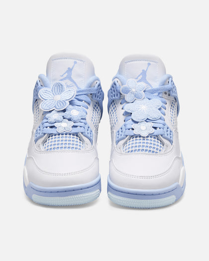 Jordan Women's Air Jordan 4 Retro "Aluminum" White/Aluminum Blue