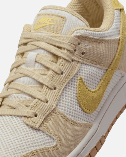 Nike Women's Dunk Low Next Nature SE "Summer" Team Gold/Soft Yellow-Pale Ivory