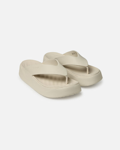 Crocs Women's Getaway Platform Flip Stucco