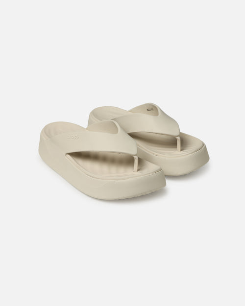 Crocs Women's Getaway Platform Flip Stucco