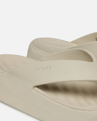 Crocs Women's Getaway Platform Flip Stucco