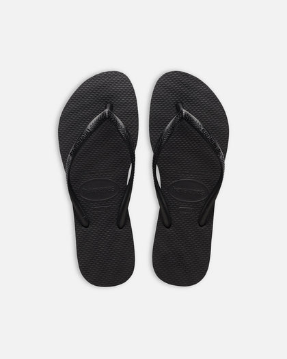 Havaianas Women's Slim Basic Thongs Black