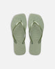 Havaianas Women's Slim Square Thongs Green