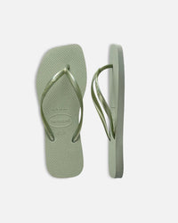 Havaianas Women's Slim Square Thongs Green